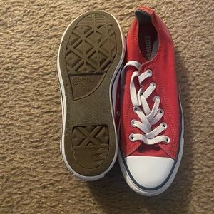 Red converse